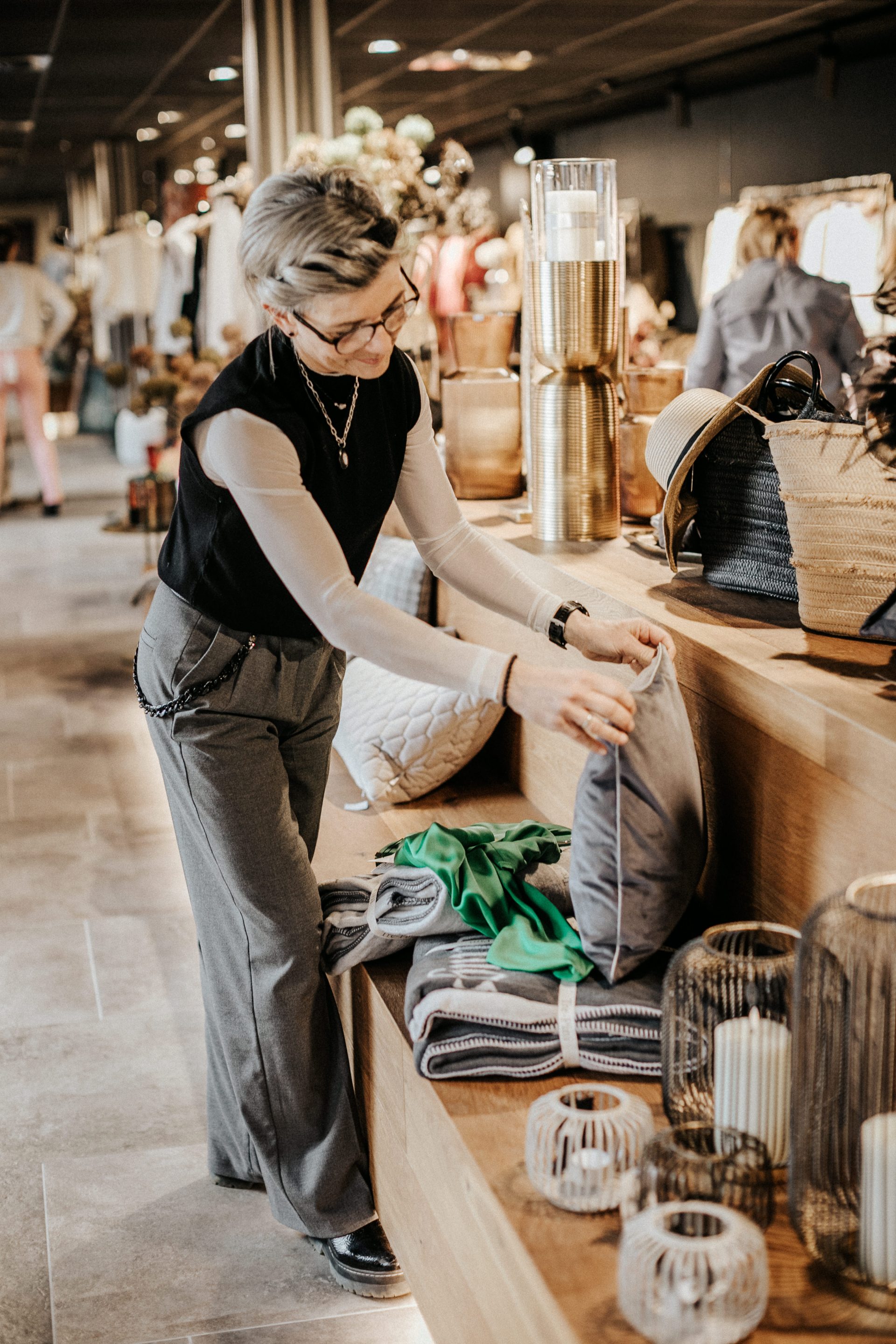 Verwaltung und Boutique